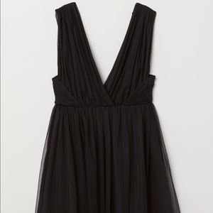 NWT H&M Tulle Babydoll Dress Sz 0